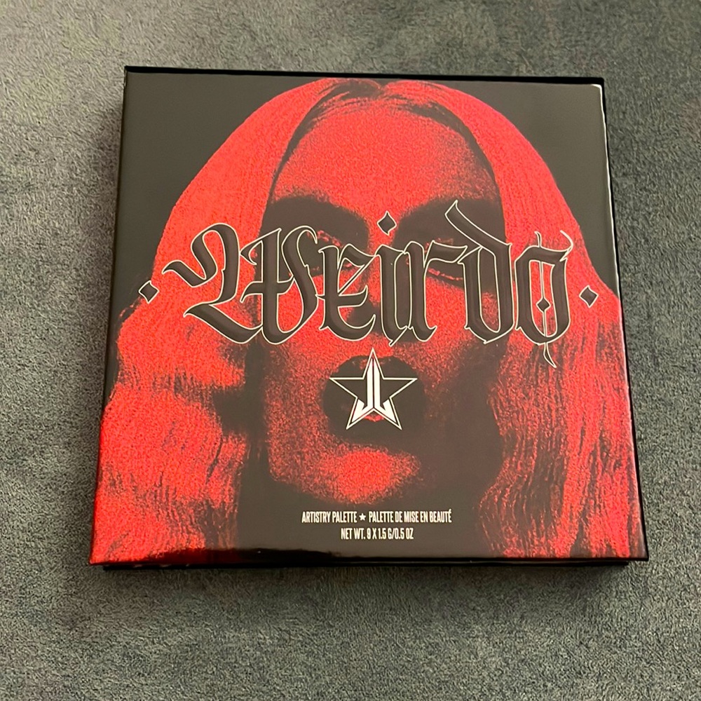 Jeffree Star Mini Weirdo Eyeshadow Palette - New Without Box, Never Used
